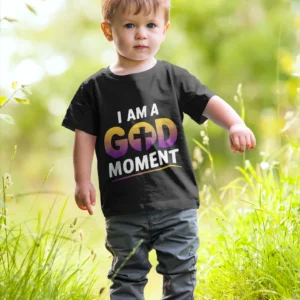 Mockup Of A Toddler Playing In The Grass