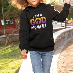 Pullover Hoodie Mockup Of A Girl With Natural Hair At A Park