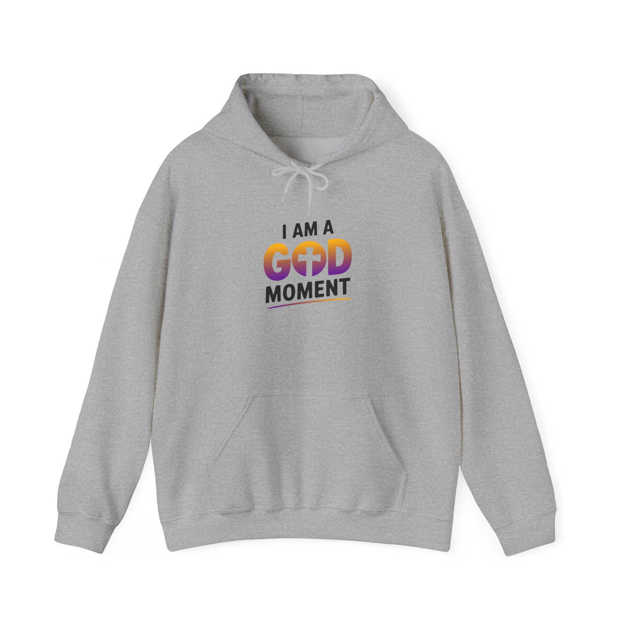 I Am a God Moment Hoodie – Inspirational Christian Faith Pullover - Image 13