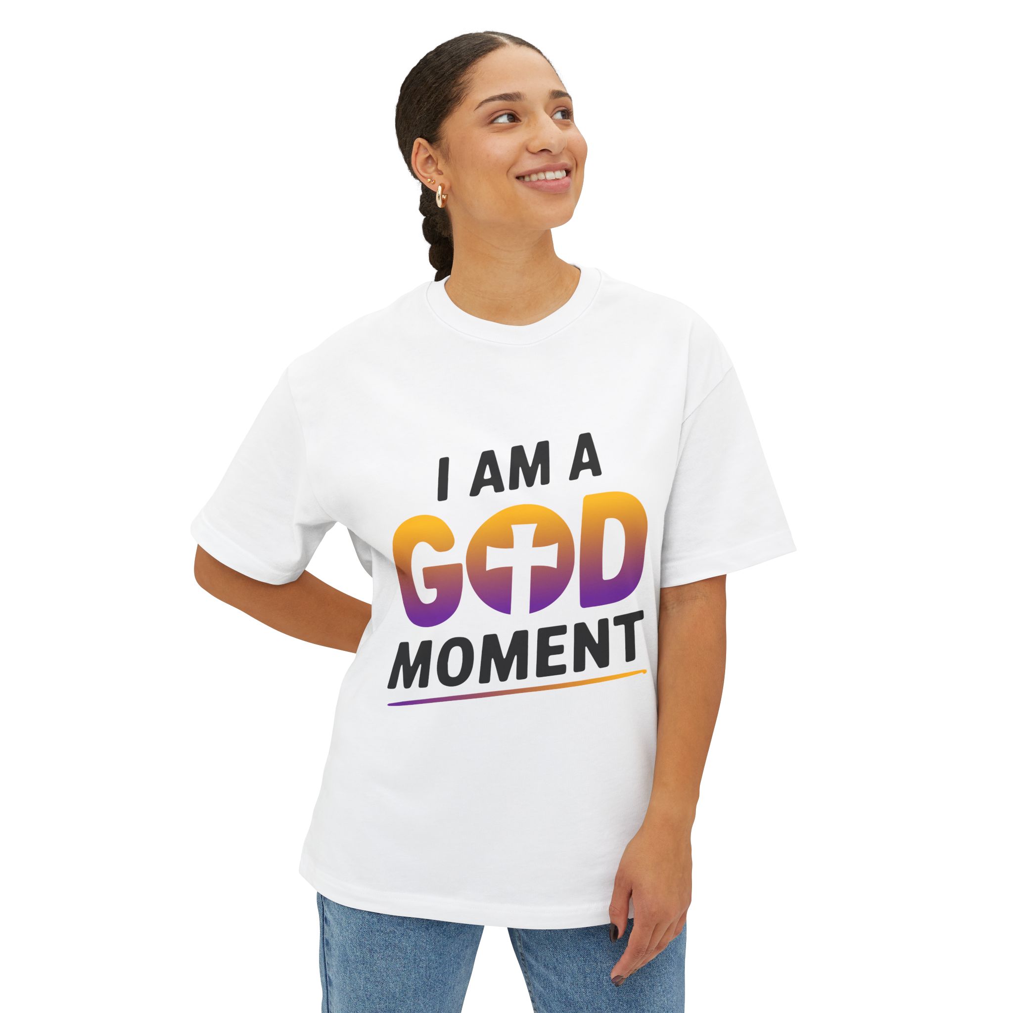 Unisex Oversized Boxy Tee - Image 3