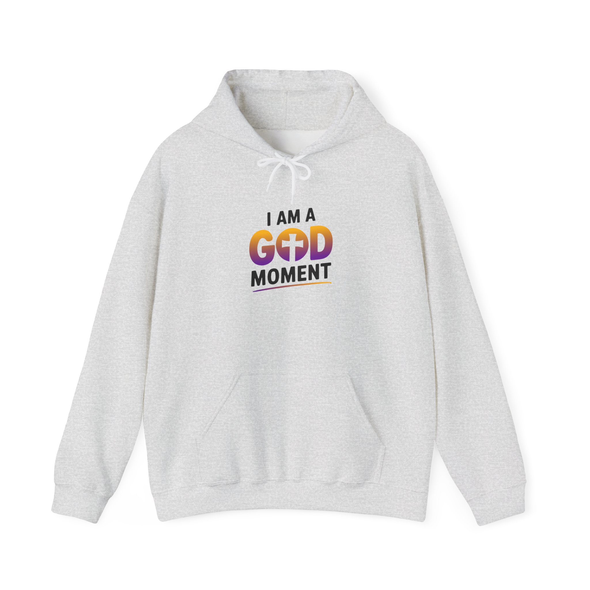I Am a God Moment Hoodie – Inspirational Christian Faith Pullover - Image 5