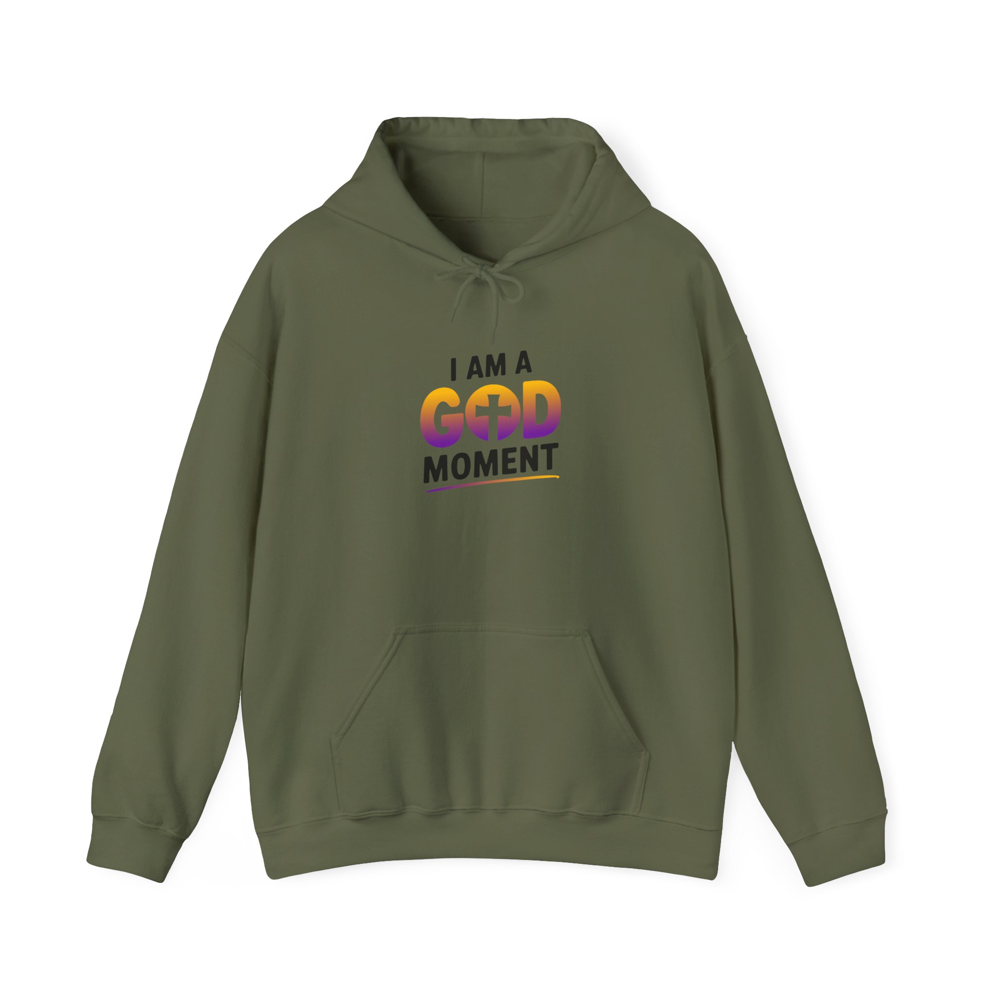 I Am a God Moment Hoodie – Inspirational Christian Faith Pullover - Image 25