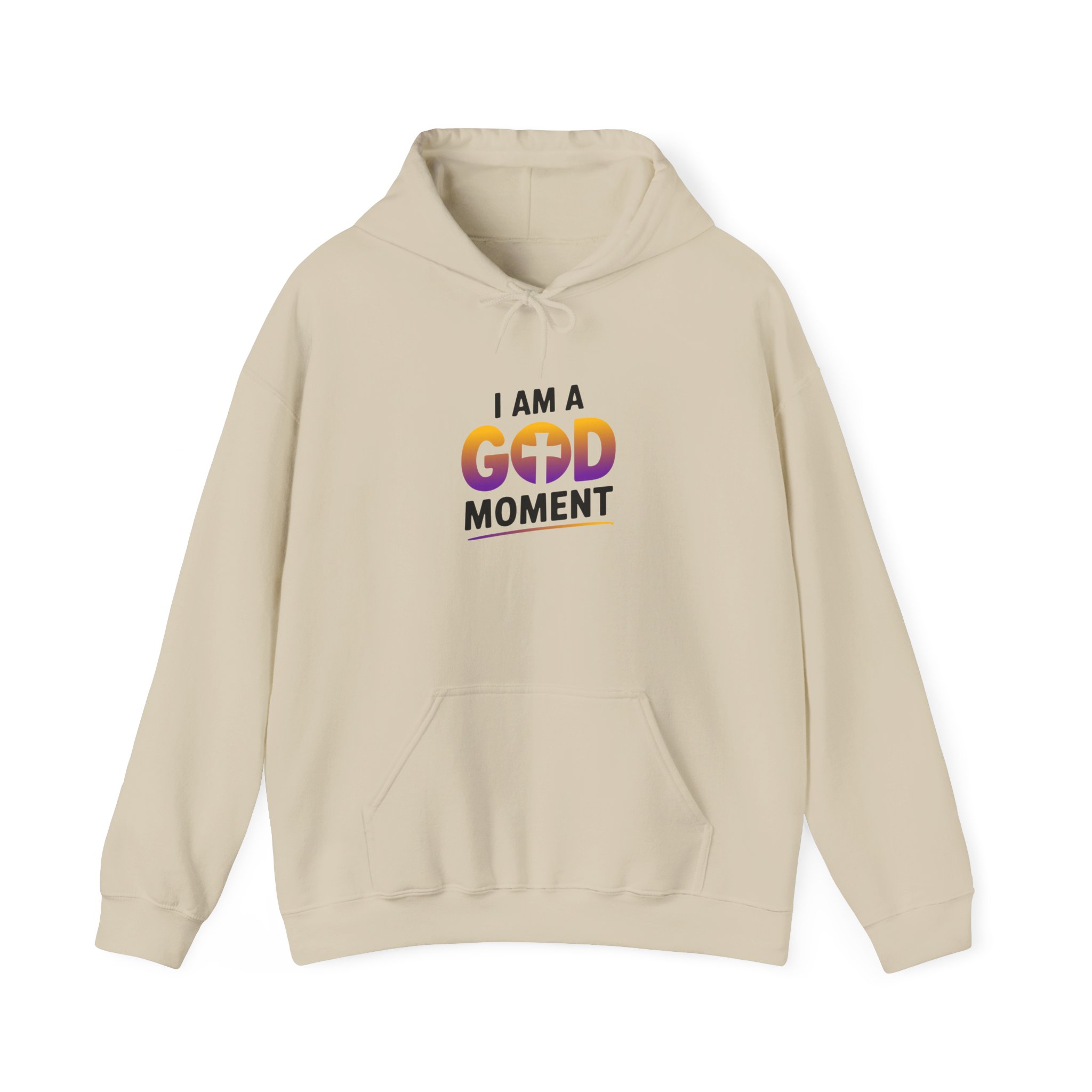 I Am a God Moment Hoodie – Inspirational Christian Faith Pullover - Image 9
