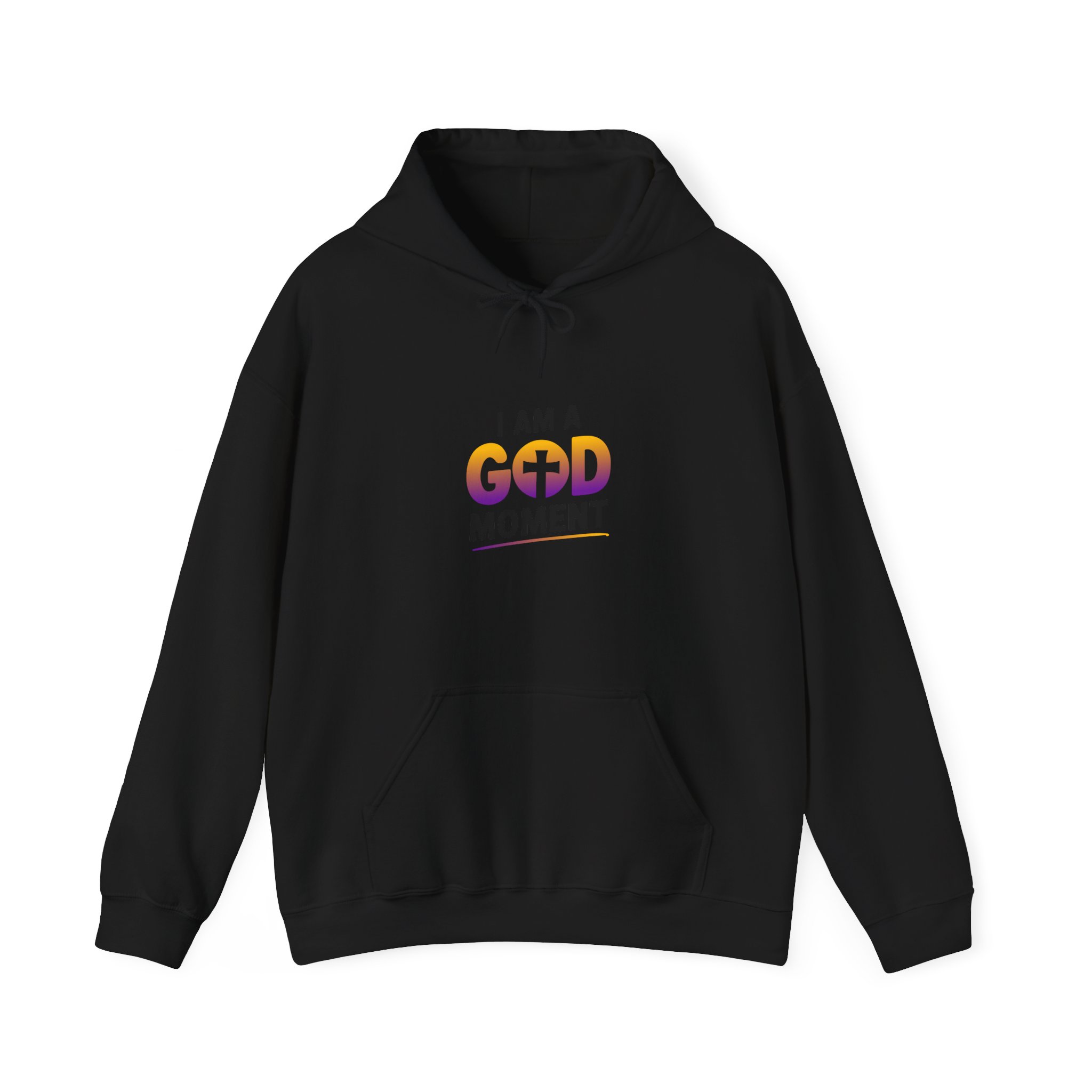I Am a God Moment Hoodie – Inspirational Christian Faith Pullover - Image 5
