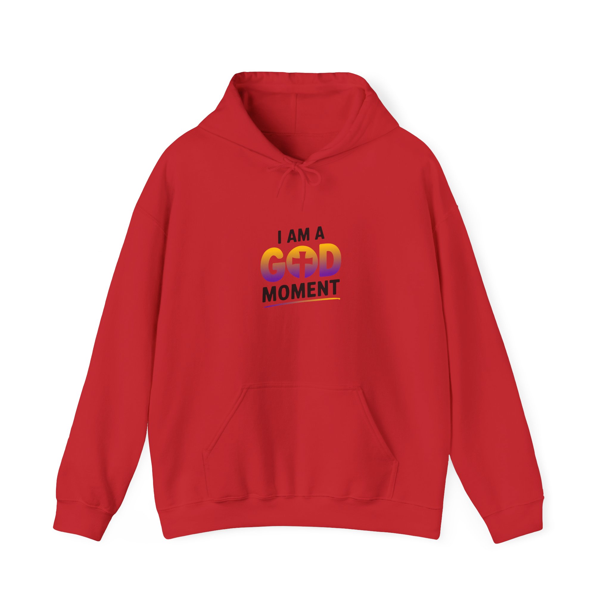 I Am a God Moment Hoodie – Inspirational Christian Faith Pullover - Image 9