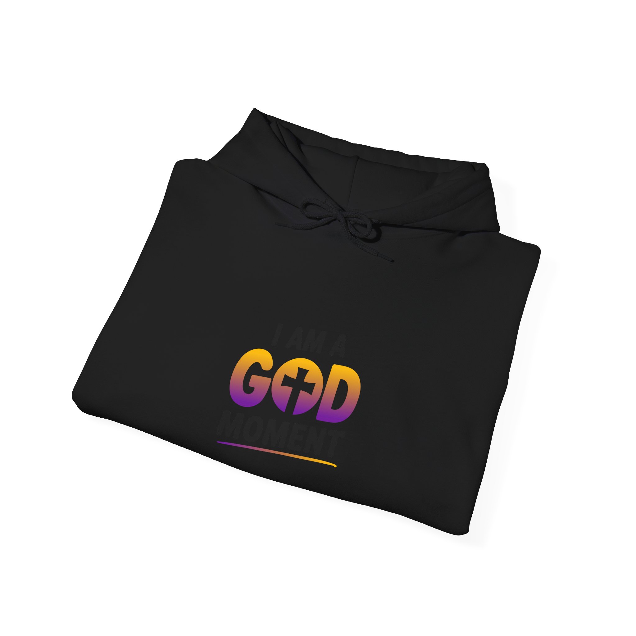 I Am a God Moment Hoodie – Inspirational Christian Faith Pullover - Image 8